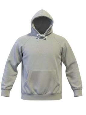 Evo Unisex Sage Green Slim Fit Uni-Pocket Hoodie (M/L)